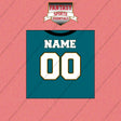 2000s Jacksonville Jaguars Personalized Home Jersey Wall Art Prints