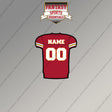 2000s Kansas City Chiefs Personalized Home Jersey Magnets