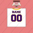2000s Minnesota Vikings Personalized Away Jersey Wall Art Prints