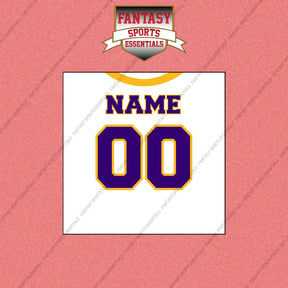 2000s Minnesota Vikings Personalized Away Jersey Wall Art Prints