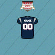 2000s New England Patriots Personalized Home Jersey Car Decals