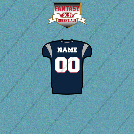 2000s New England Patriots Personalized Home Jersey Car Decals