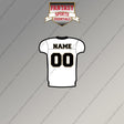 2000s New Orleans Saints Personalized Away Jersey Magnets