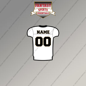 2000s New Orleans Saints Personalized Away Jersey Magnets