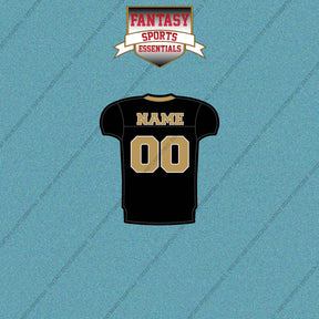 2000s New Orleans Saints Personalized Home Jersey Car Decals