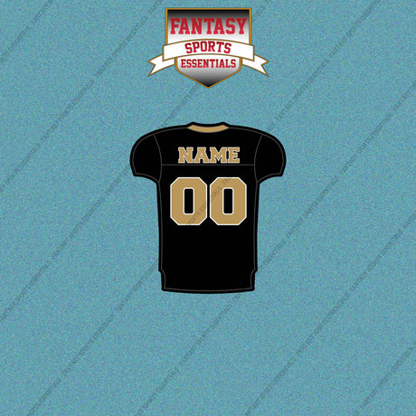 2000s New Orleans Saints Personalized Home Jersey Car Decals