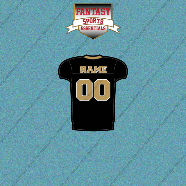 2000s New Orleans Saints Personalized Home Jersey Car Decals
