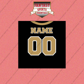 2000s New Orleans Saints Personalized Home Jersey Wall Art Prints