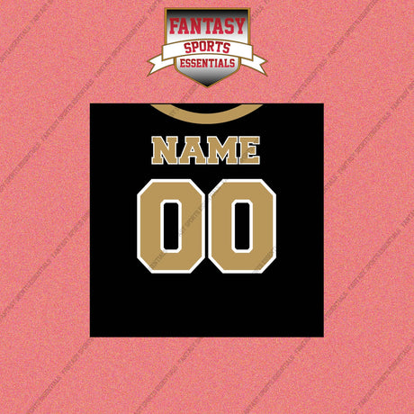 2000s New Orleans Saints Personalized Home Jersey Wall Art Prints
