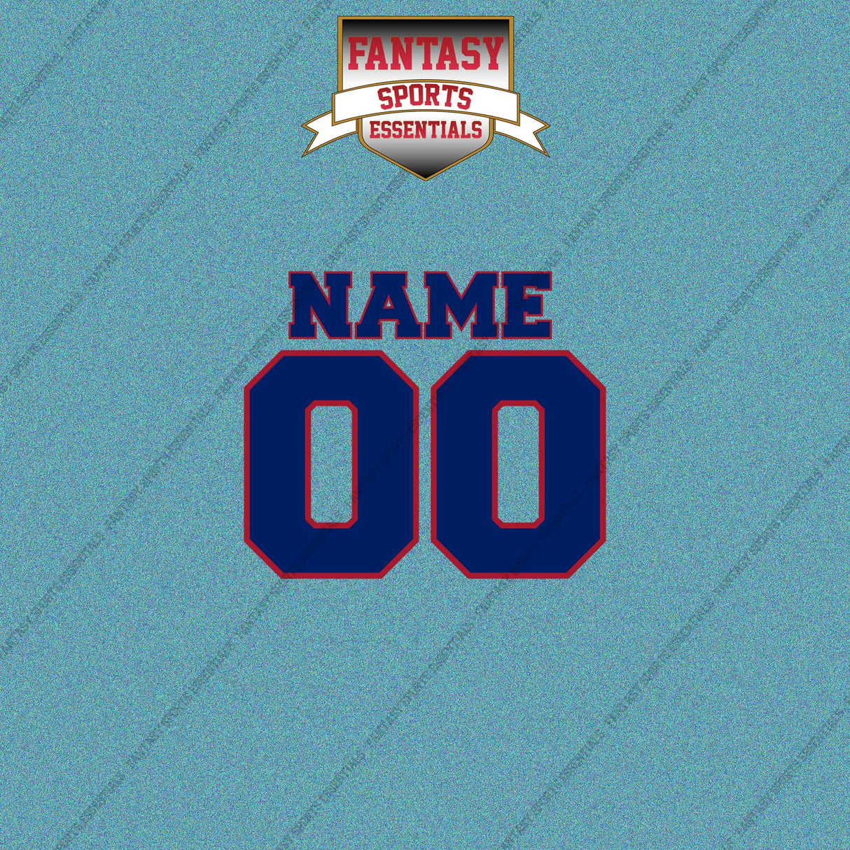 2000s New York Giants Personalized Name and Number Car Decals