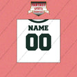2000s New York Jets Personalized Away Jersey Wall Art Prints