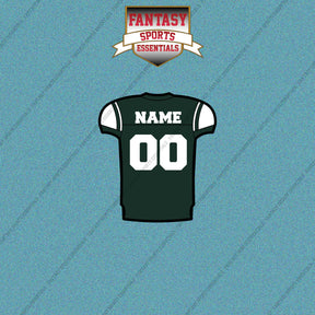 2000s New York Jets Personalized Home Jersey Car Decals