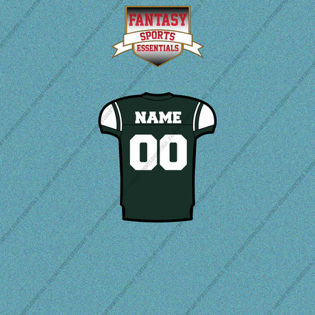2000s New York Jets Personalized Home Jersey Car Decals