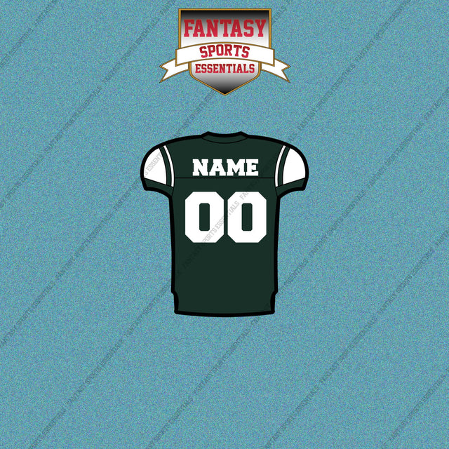 2000s New York Jets Personalized Home Jersey Car Decals