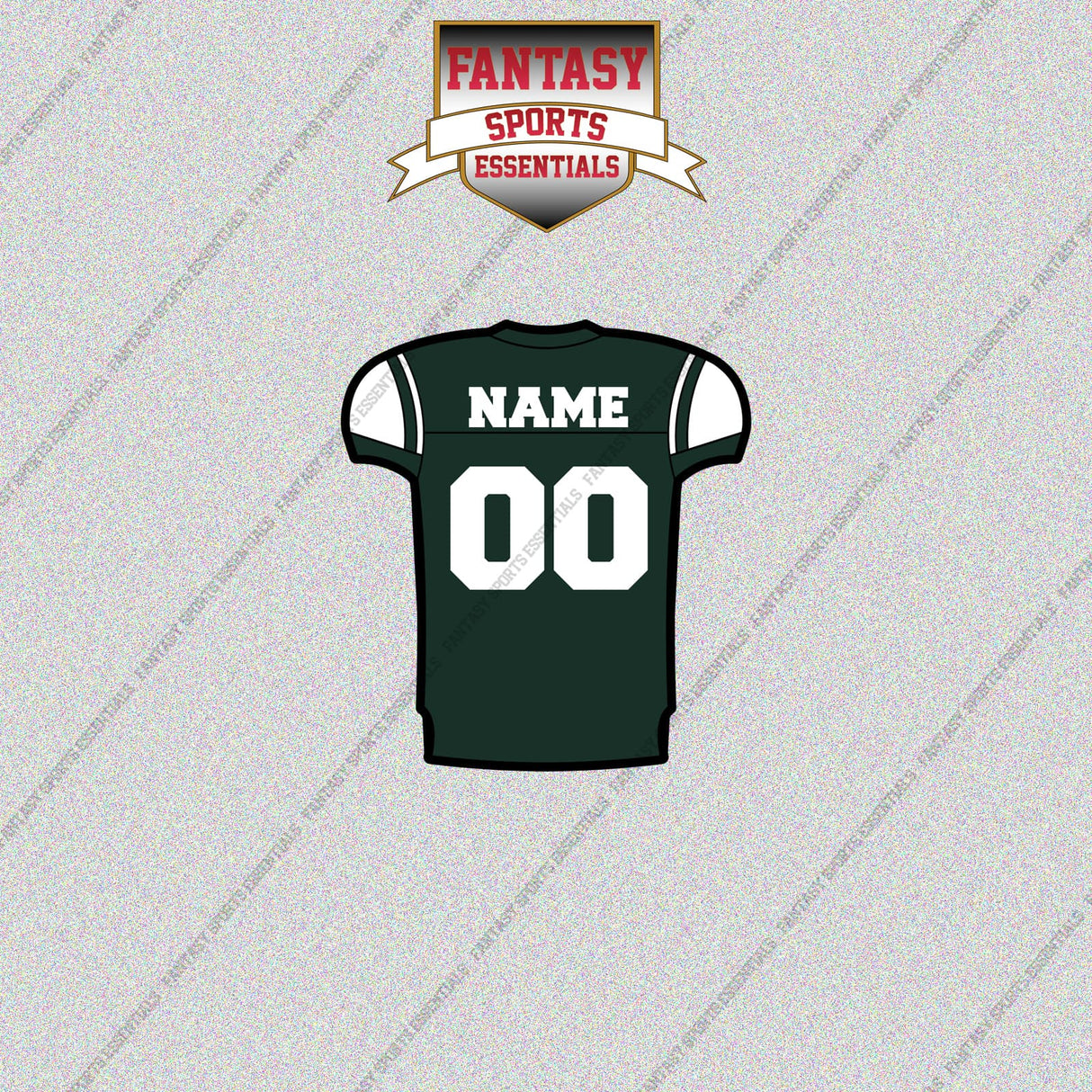 2000s New York Jets Personalized Home Jersey Glossy Stickers