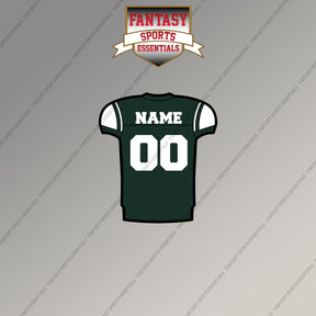 2000s New York Jets Personalized Home Jersey Magnets