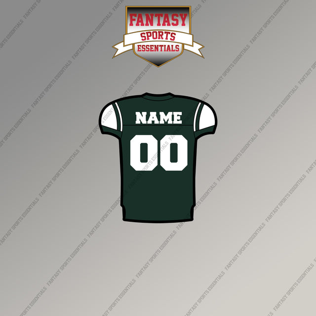 2000s New York Jets Personalized Home Jersey Magnets
