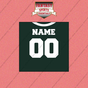 2000s New York Jets Personalized Home Jersey Wall Art Prints