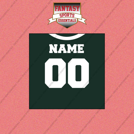 2000s New York Jets Personalized Home Jersey Wall Art Prints