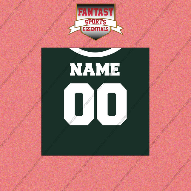 2000s New York Jets Personalized Home Jersey Wall Art Prints