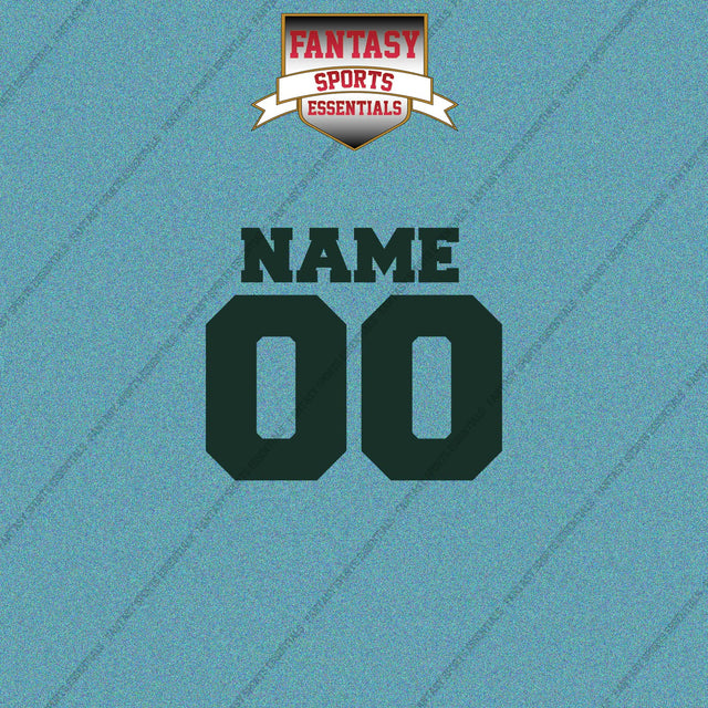 2000s New York Jets Personalized Name and Number Car Decals