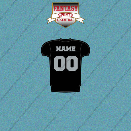 2000s Oakland Raiders Personalized Home Jersey Car Decals