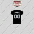 2000s Oakland Raiders Personalized Home Jersey Glossy Stickers