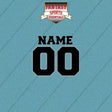 2000s Oakland Raiders Personalized Name and Number Car Decals
