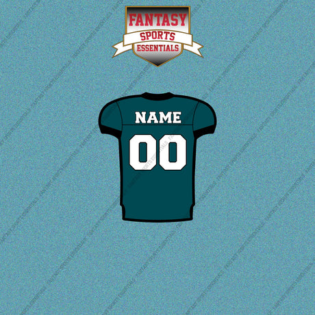 2000s Philadelphia Eagles Personalized Home Jersey Car Decals
