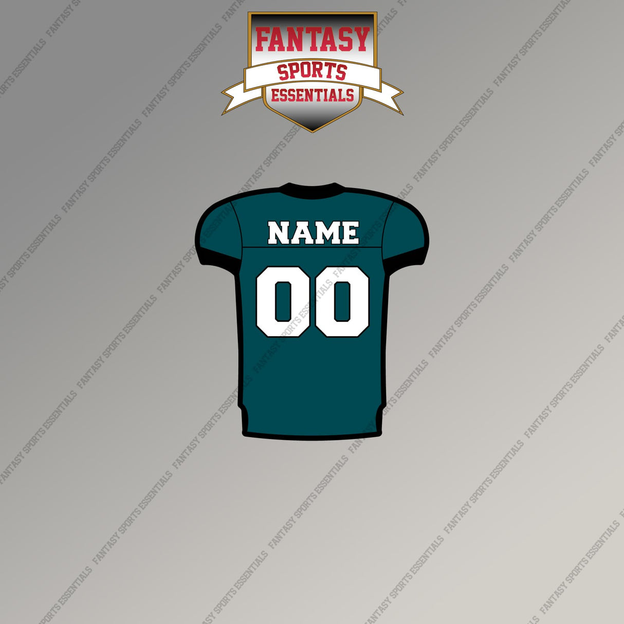 2000s Philadelphia Eagles Personalized Home Jersey Magnets