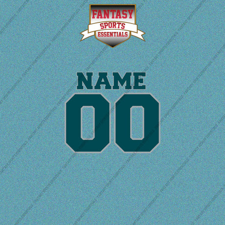2000s Philadelphia Eagles Personalized Name and Number Car Decals