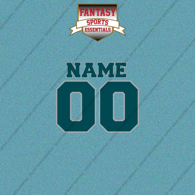 2000s Philadelphia Eagles Personalized Name and Number Car Decals