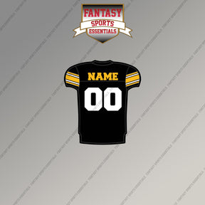 2000s Pittsburgh Steelers Personalized Home Jersey Magnets