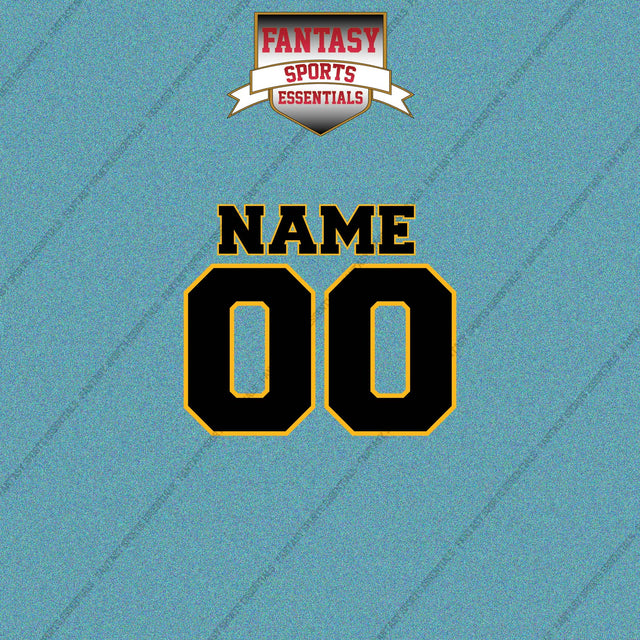 2000s Pittsburgh Steelers Personalized Name and Number Car Decals