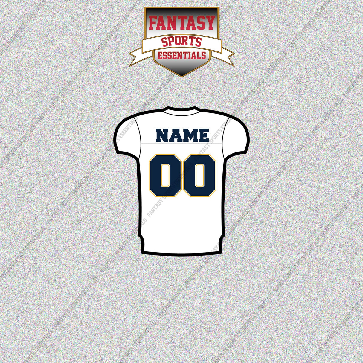 2000s San Diego Chargers Personalized Away Jersey Glossy Stickers