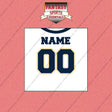 2000s San Diego Chargers Personalized Away Jersey Wall Art Prints