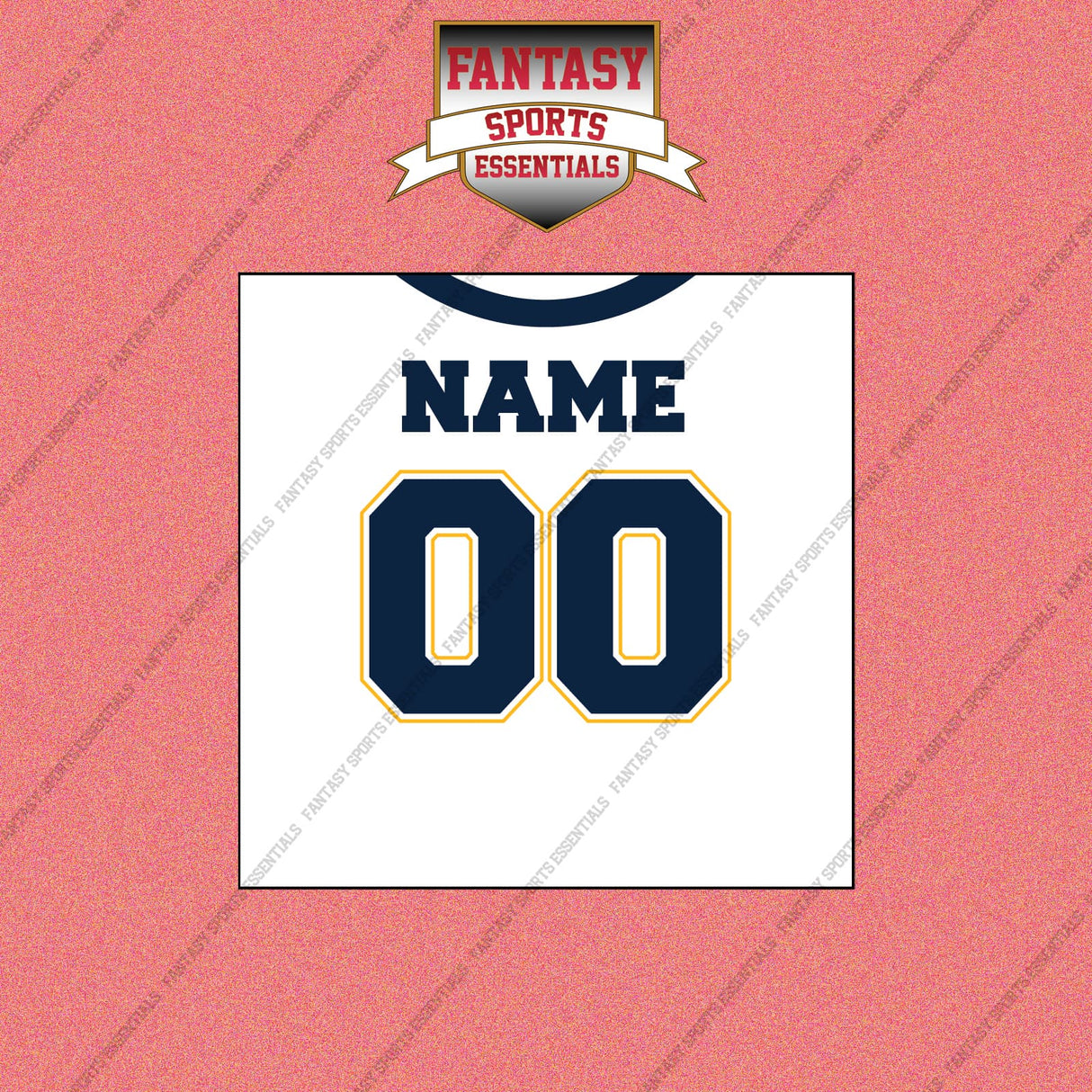 2000s San Diego Chargers Personalized Away Jersey Wall Art Prints