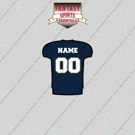 2000s San Diego Chargers Personalized Home Jersey Glossy Stickers