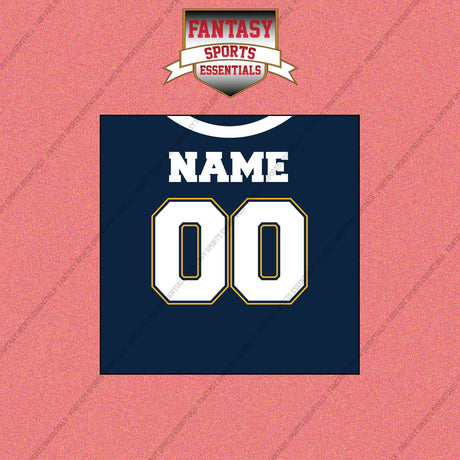 2000s San Diego Chargers Personalized Home Jersey Wall Art Prints