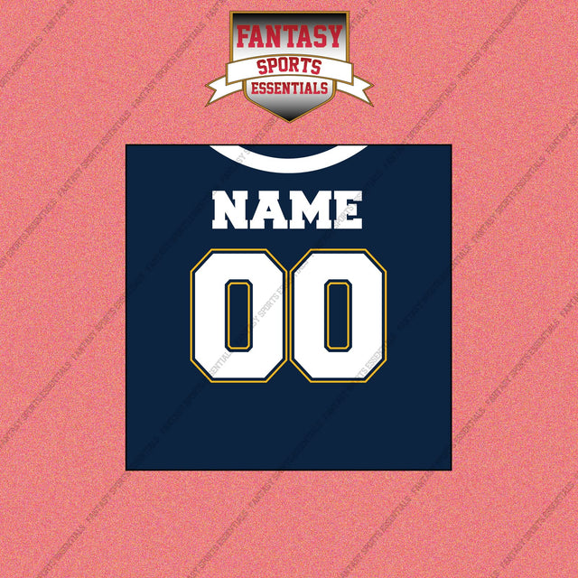 2000s San Diego Chargers Personalized Home Jersey Wall Art Prints