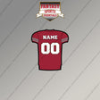 2000s San Francisco 49ers Personalized Home Jersey Magnets