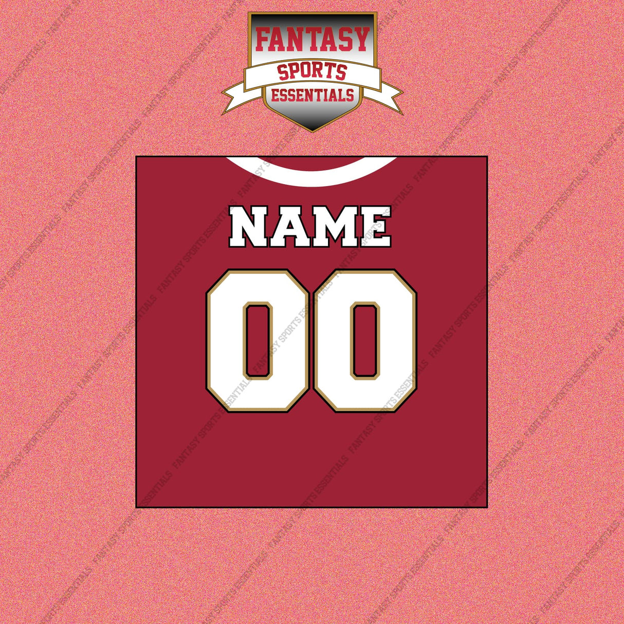 2000s San Francisco 49ers Personalized Home Jersey Wall Art Prints