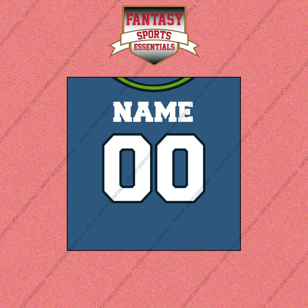 2000s Seattle Seahawks Personalized Home Jersey Wall Art Prints