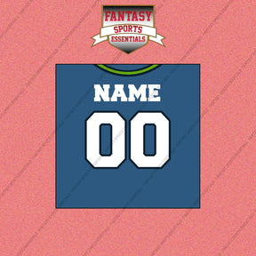 2000s Seattle Seahawks Personalized Home Jersey Wall Art Prints
