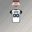 2000s St. Louis Rams Personalized Away Jersey Magnets