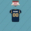 2000s St. Louis Rams Personalized Home Jersey Car Decals
