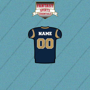 2000s St. Louis Rams Personalized Home Jersey Car Decals