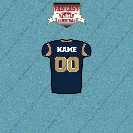 2000s St. Louis Rams Personalized Home Jersey Car Decals