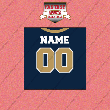 2000s St. Louis Rams Personalized Home Jersey Wall Art Prints