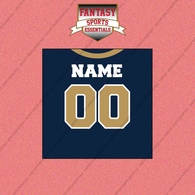 2000s St. Louis Rams Personalized Home Jersey Wall Art Prints